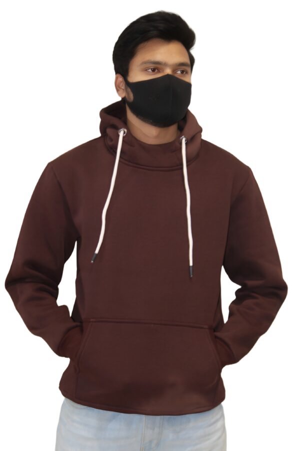 Plain Hoodie | Brown